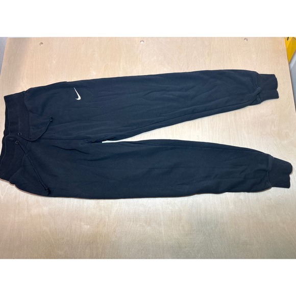 Nike Other - Nike Mens Fleece Joggers Black Sweatpants Swoosh Logo XS